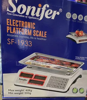 Sonifer 40KG Digital Platform Scale – Accurate Weighing, Strong