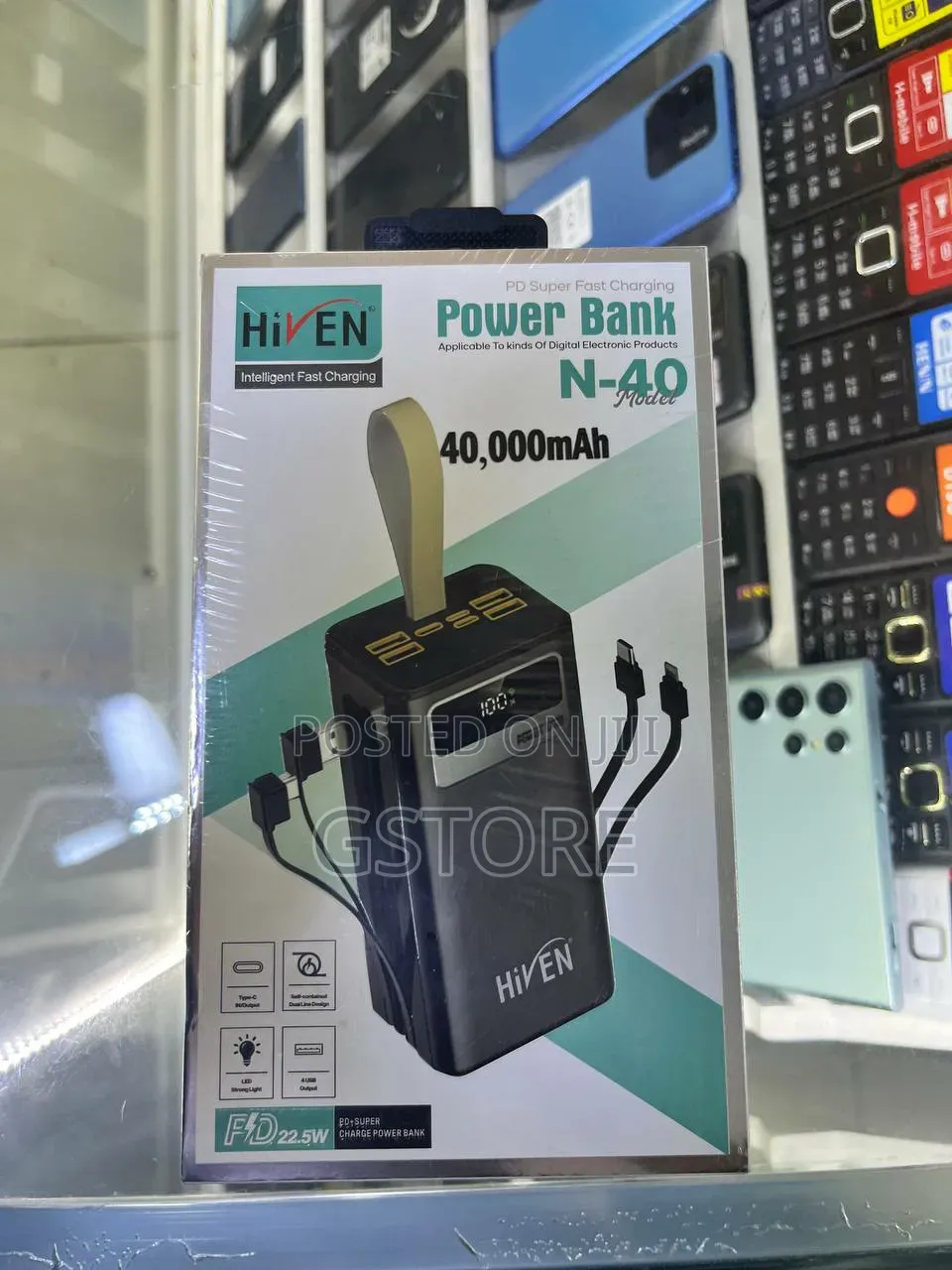 Hiven Power Bank 40000mah