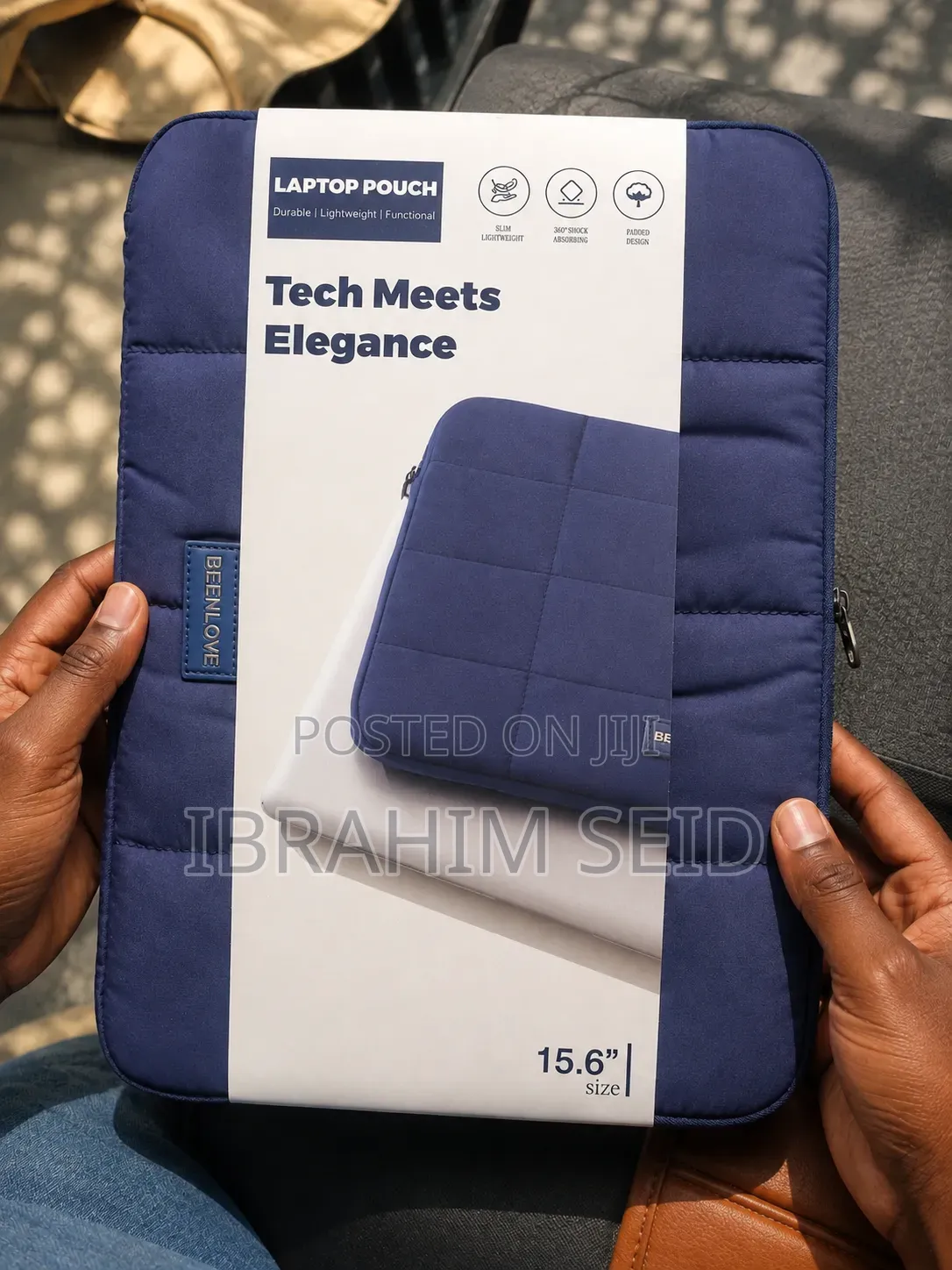 ለላፕቶፕ መያዥያ ከረጢት (Laptop Pouch)15.6 Inch