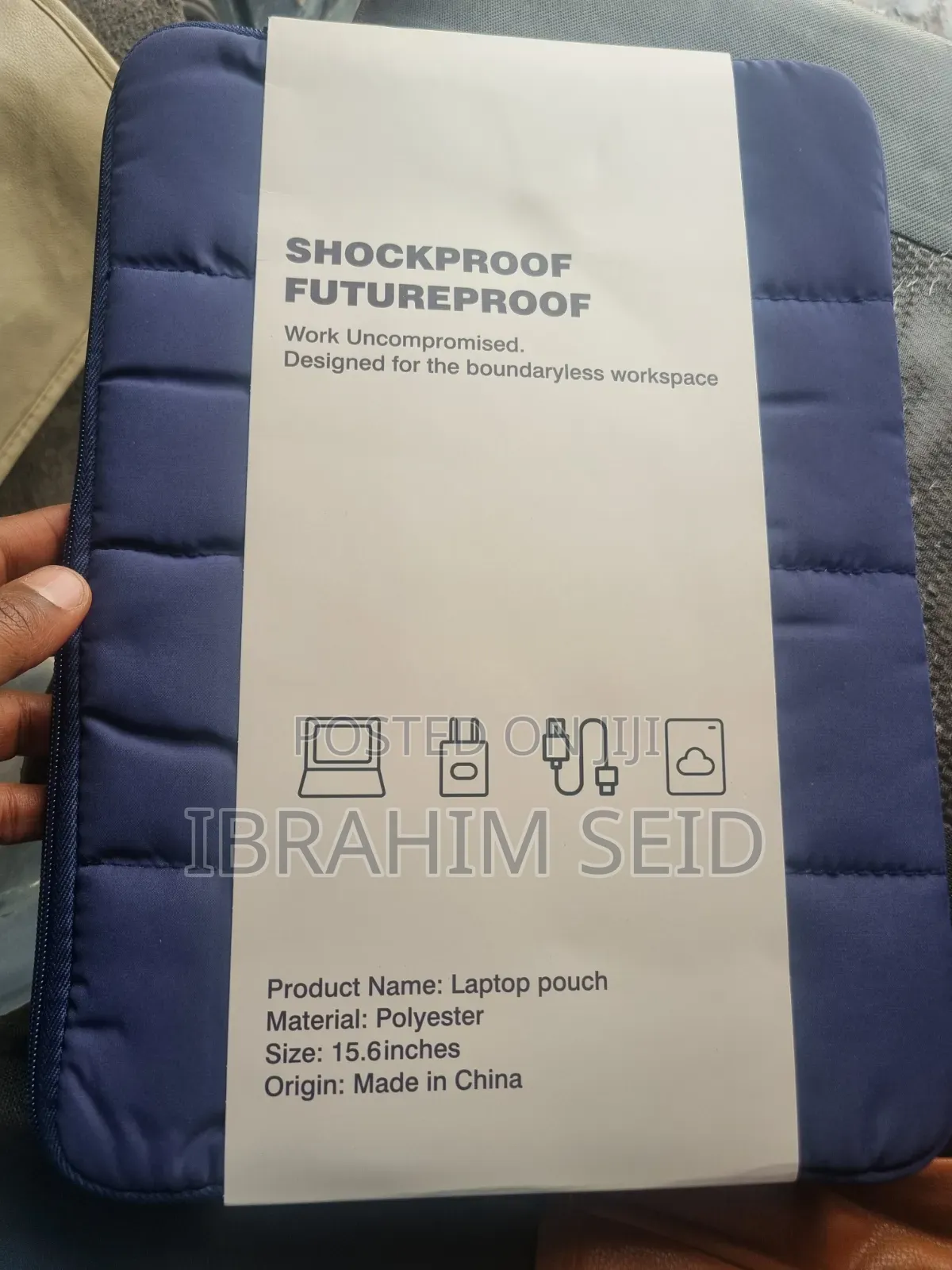 ለላፕቶፕ መያዥያ ከረጢት (Laptop Pouch)15.6 Inch