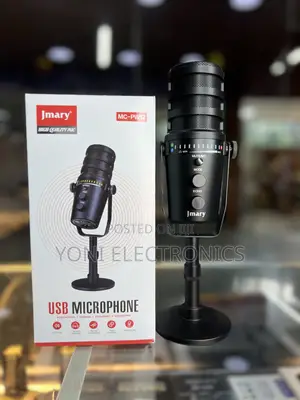 Jmary MC-PW12 Professional USB & XLR Microphone – Ideal for Podcasting