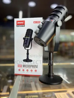 Jmary MC-PW12 Professional USB & XLR Microphone – Ideal for Podcasting