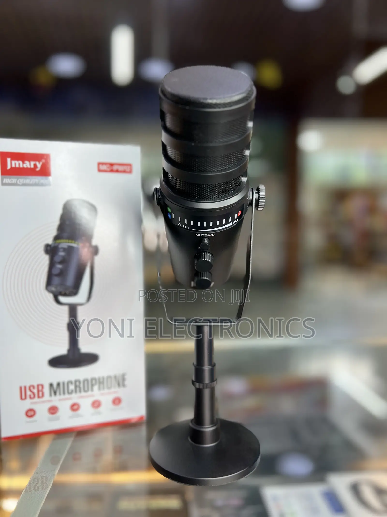Jmary MC-PW12 Professional USB & XLR Microphone – Ideal for Podcasting