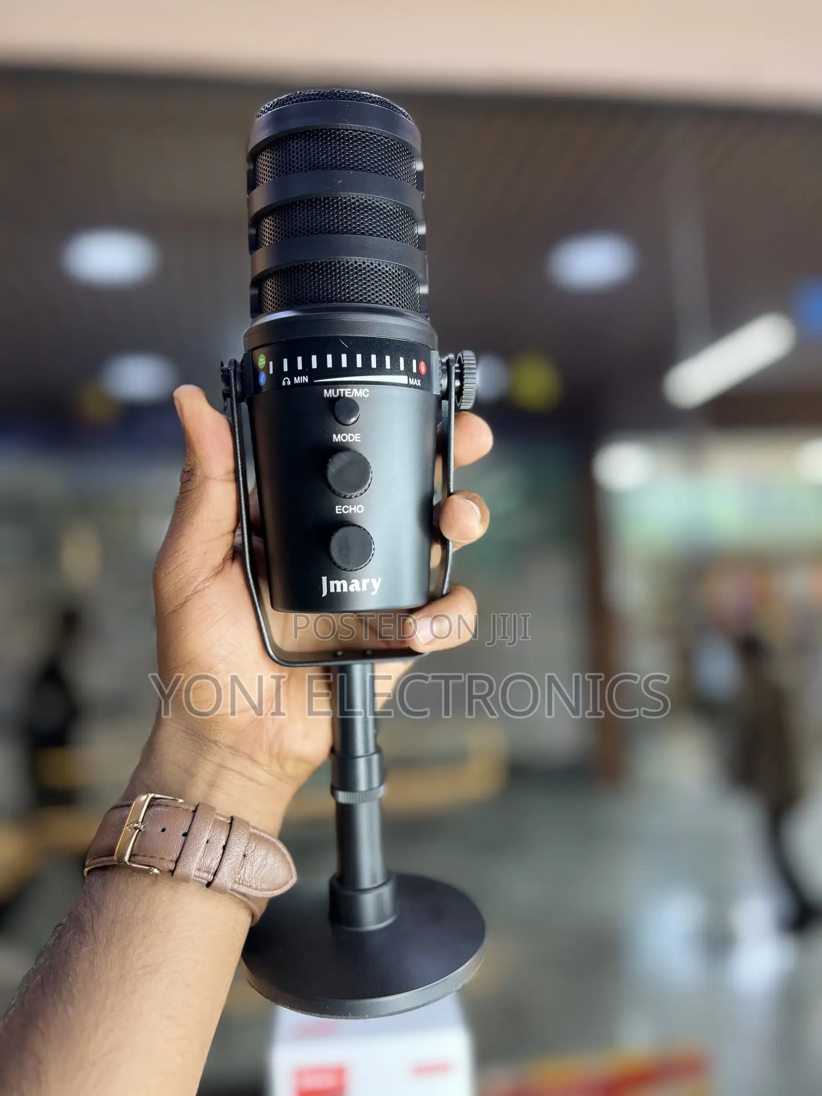 Jmary MC-PW12 Professional USB & XLR Microphone – Ideal for Podcasting