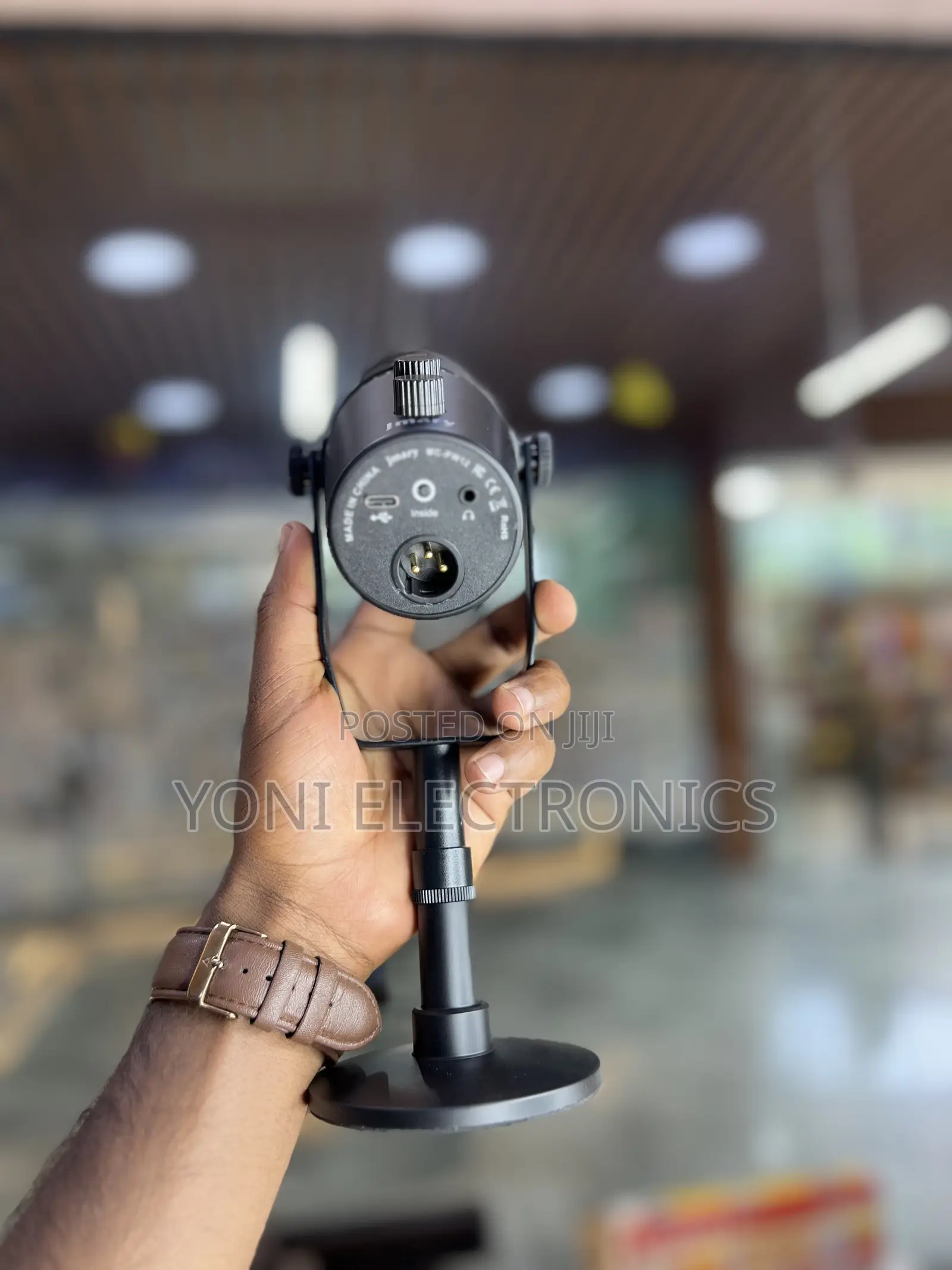 Jmary MC-PW12 USB & XLR ፕሮፌሽናል ማይክሮፎን