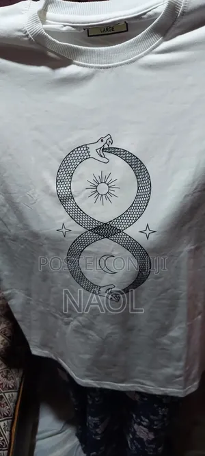 High Quality 100% Cotton White T-Shirt