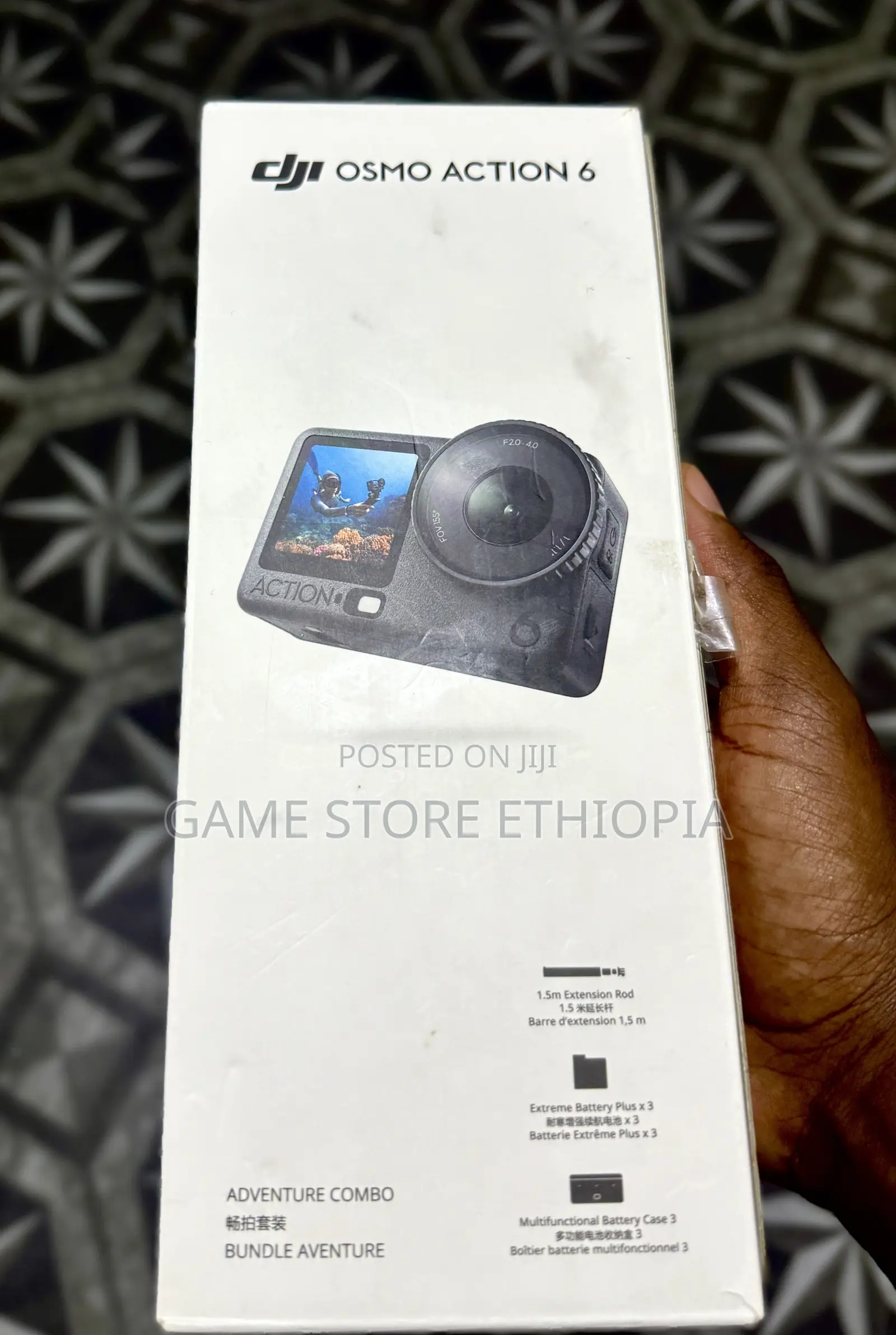 Dji Osmo Action 6 Camera Large 1/1.1-Inch Square