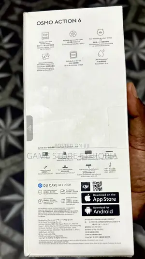 Dji Osmo Action 6 Camera Large 1/1.1-Inch Square