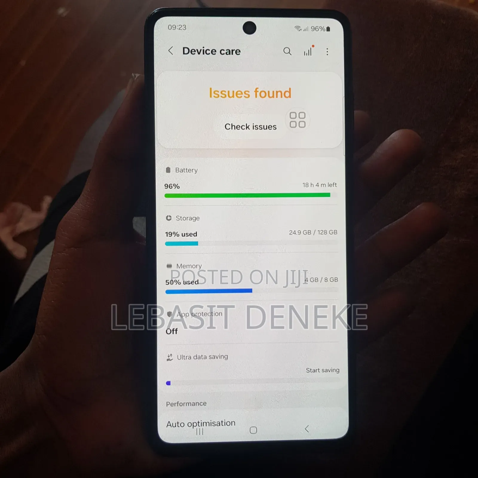 New Samsung Galaxy A52 128 GB Black