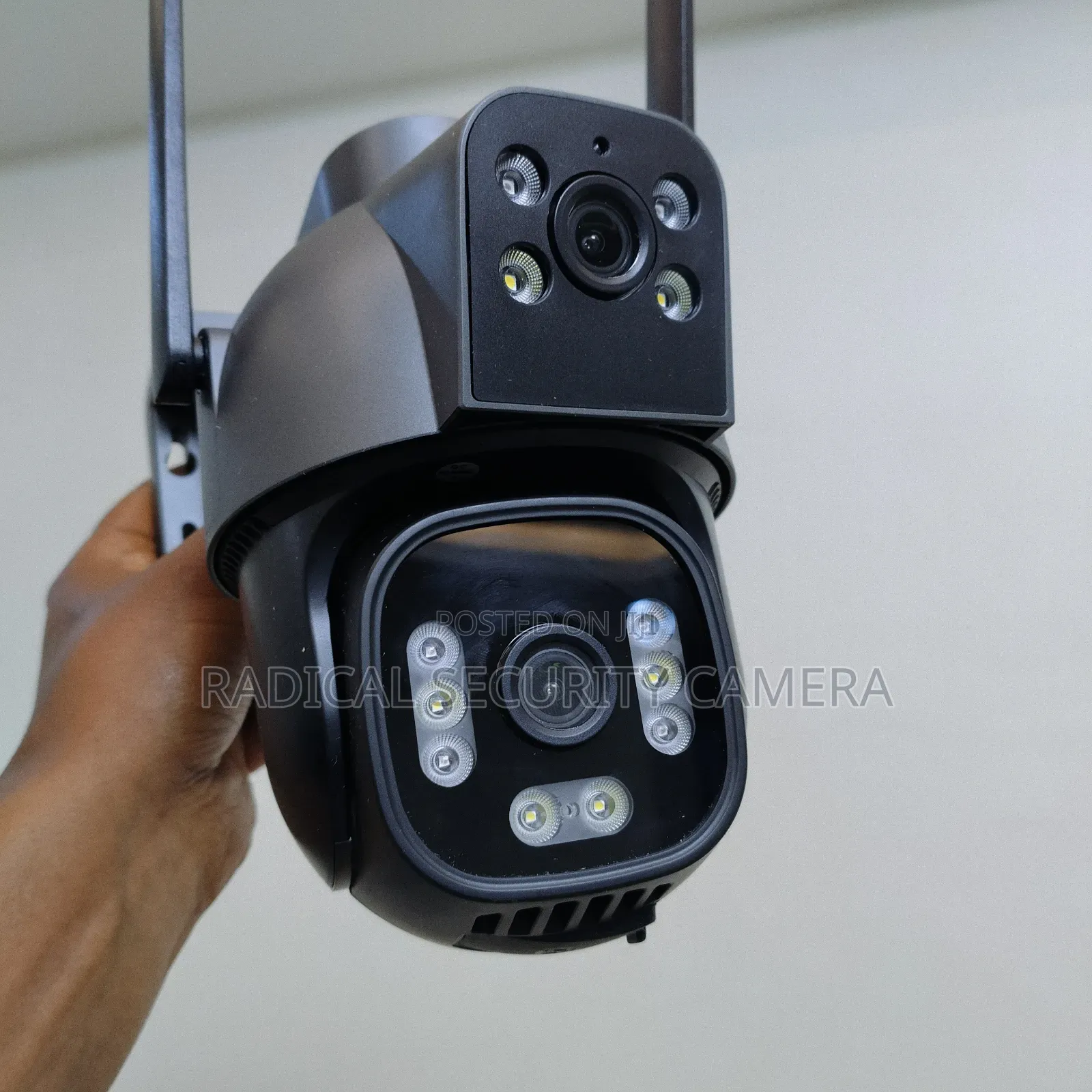 Double Lens 4G Solar Camera CCTV Security SIM Card Outdoor Wireless