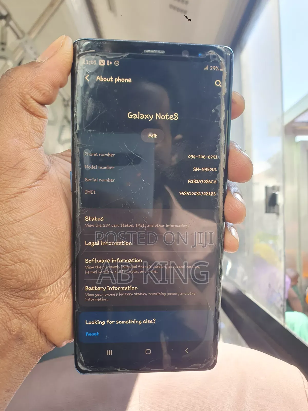 Samsung Galaxy Note 8 64 GB Blue