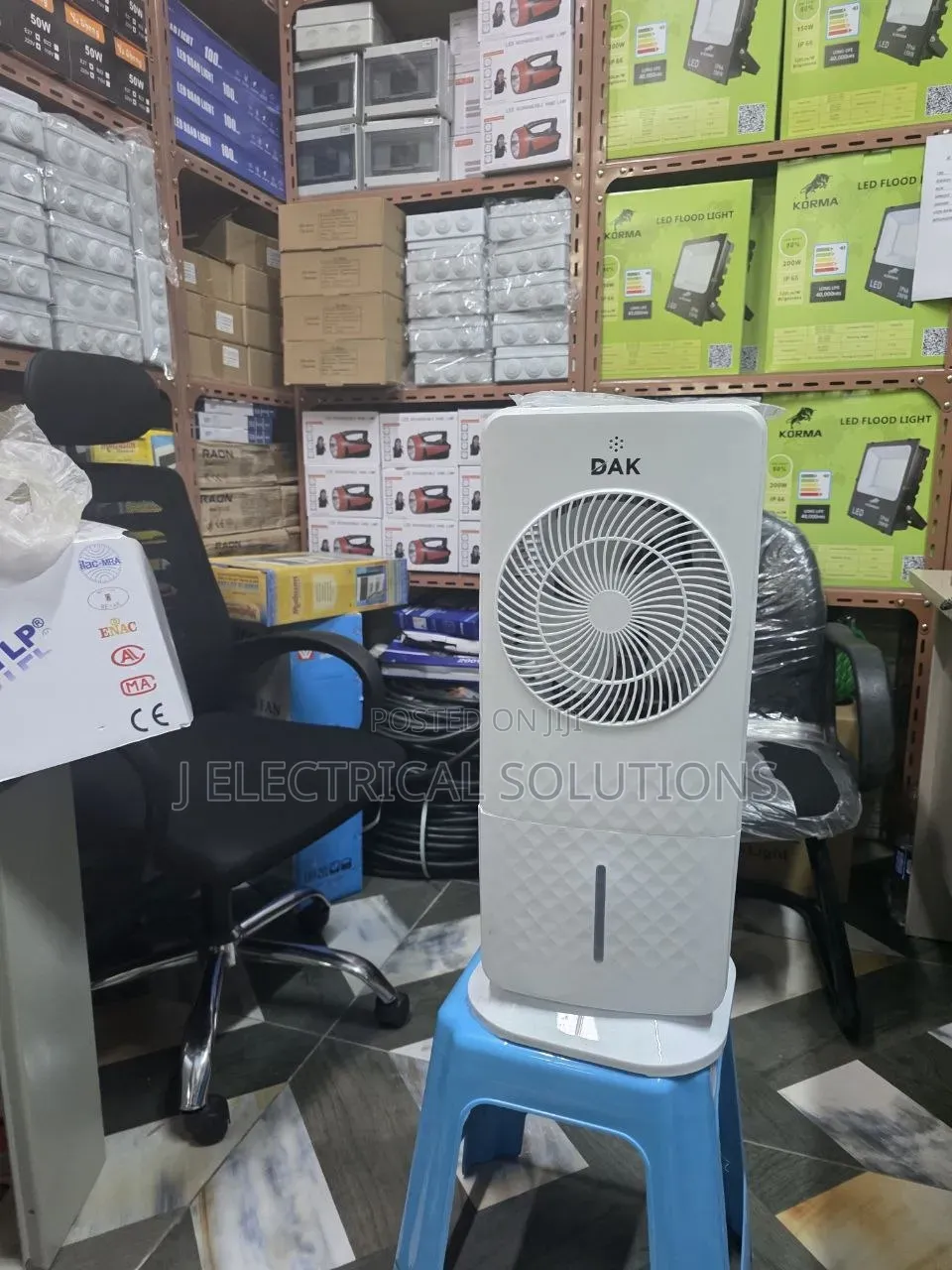 Original DAK Portable Air Cooler and Fan for Room & Office