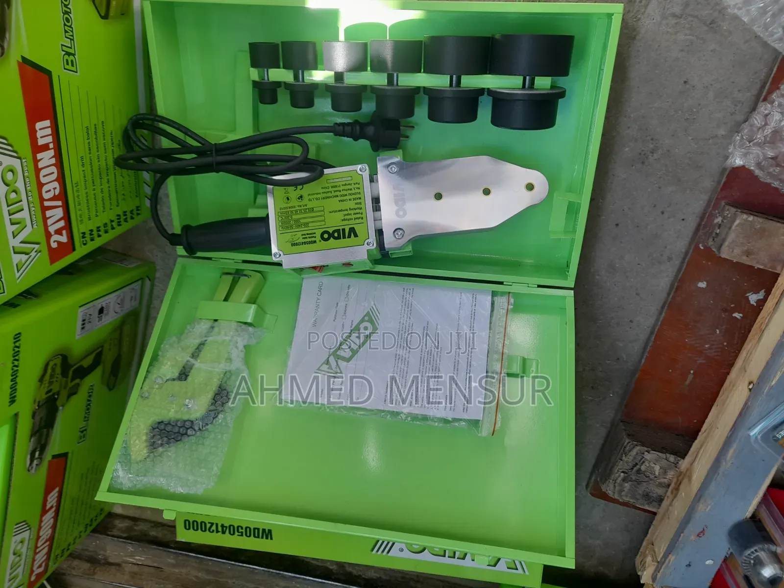 Vido Plastic Tube Welding Tool(PPR) 2000W