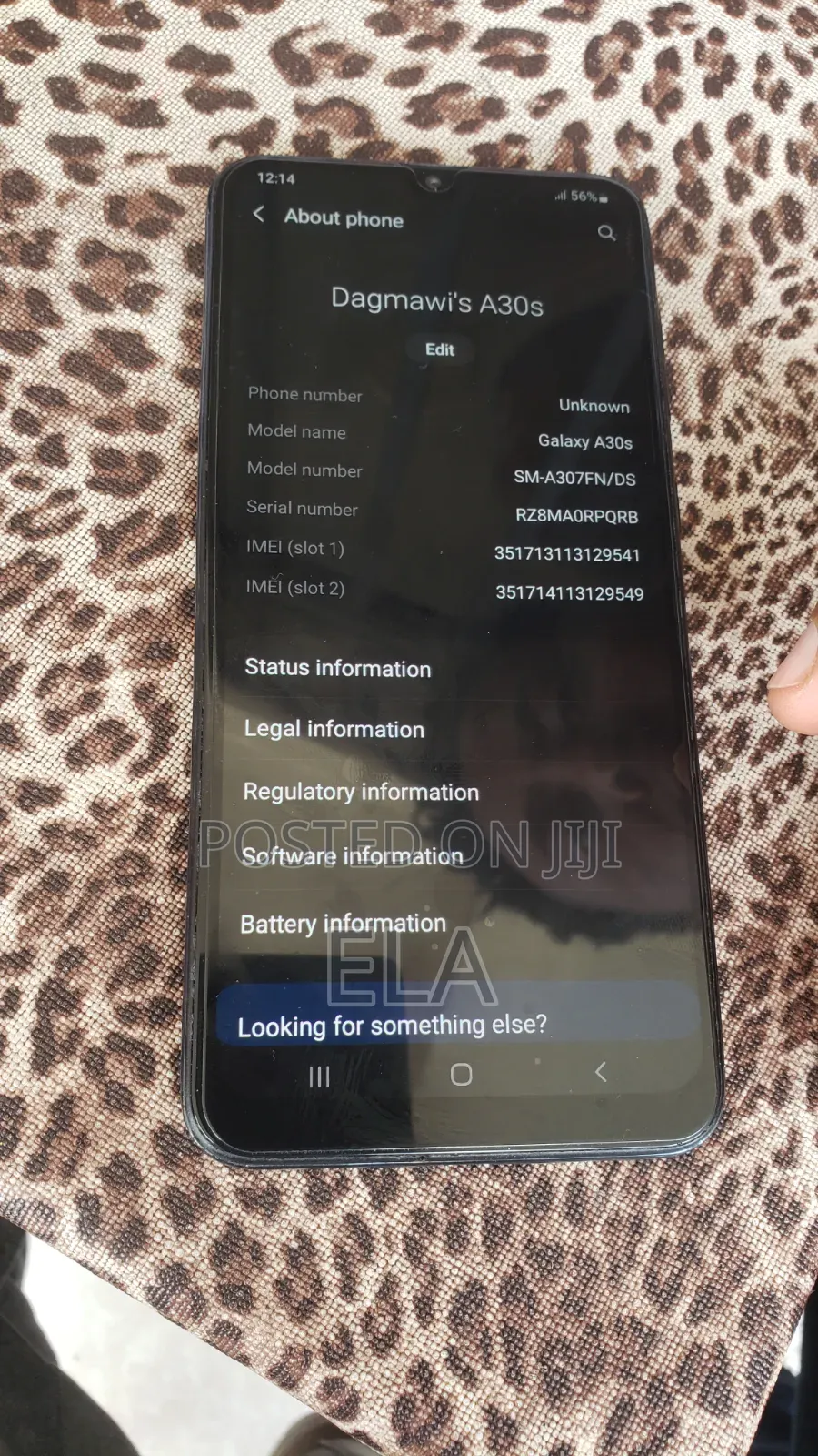 Samsung Galaxy A30s 64 GB Black