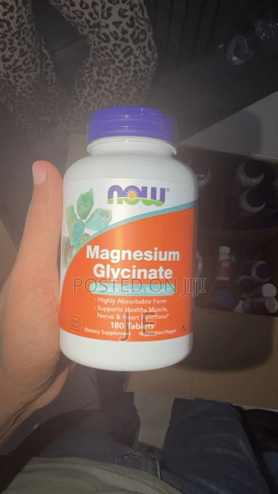 Now Magnesium Glycenate 180 Tablet