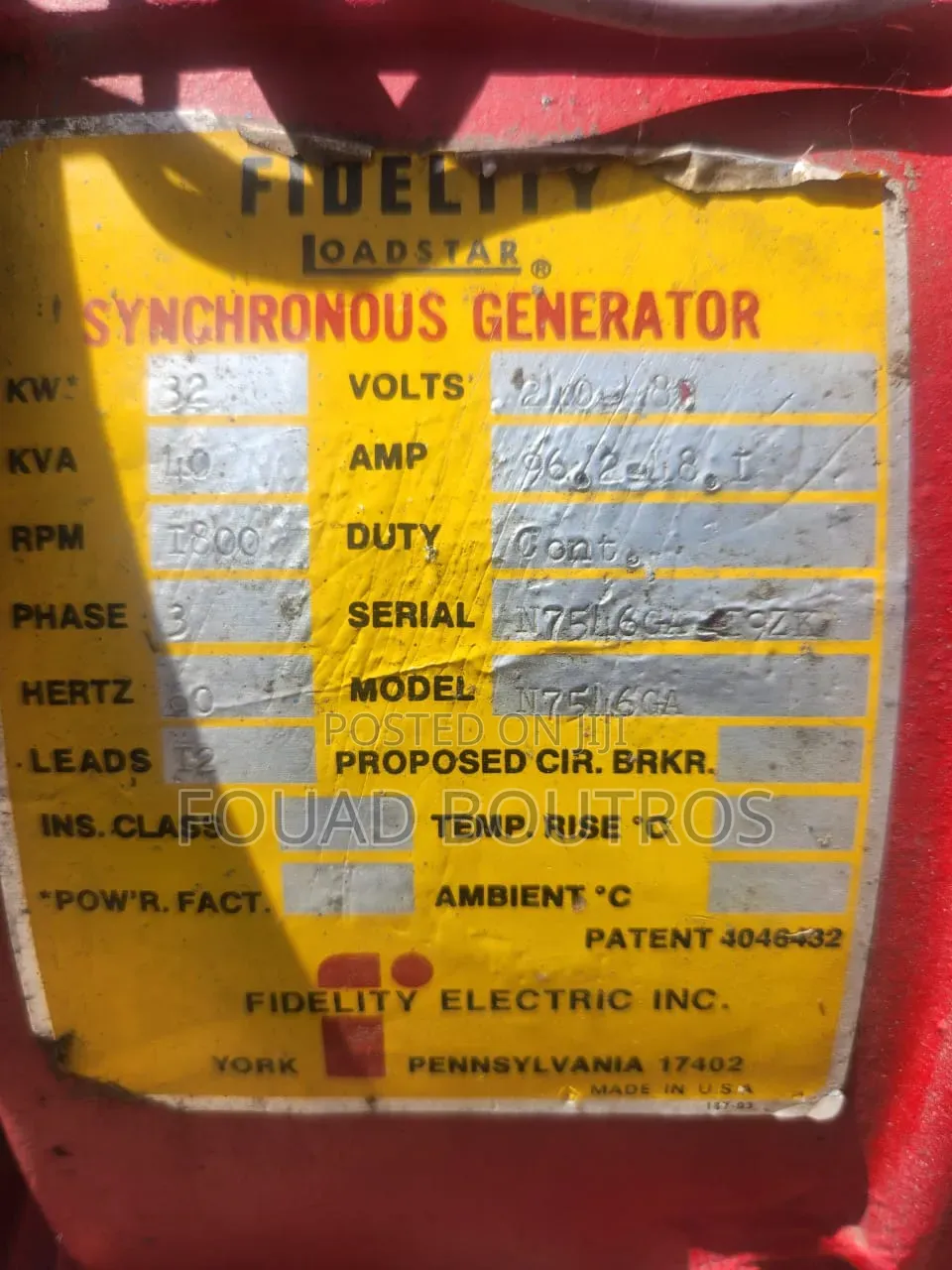 Westerbeke Generator USA