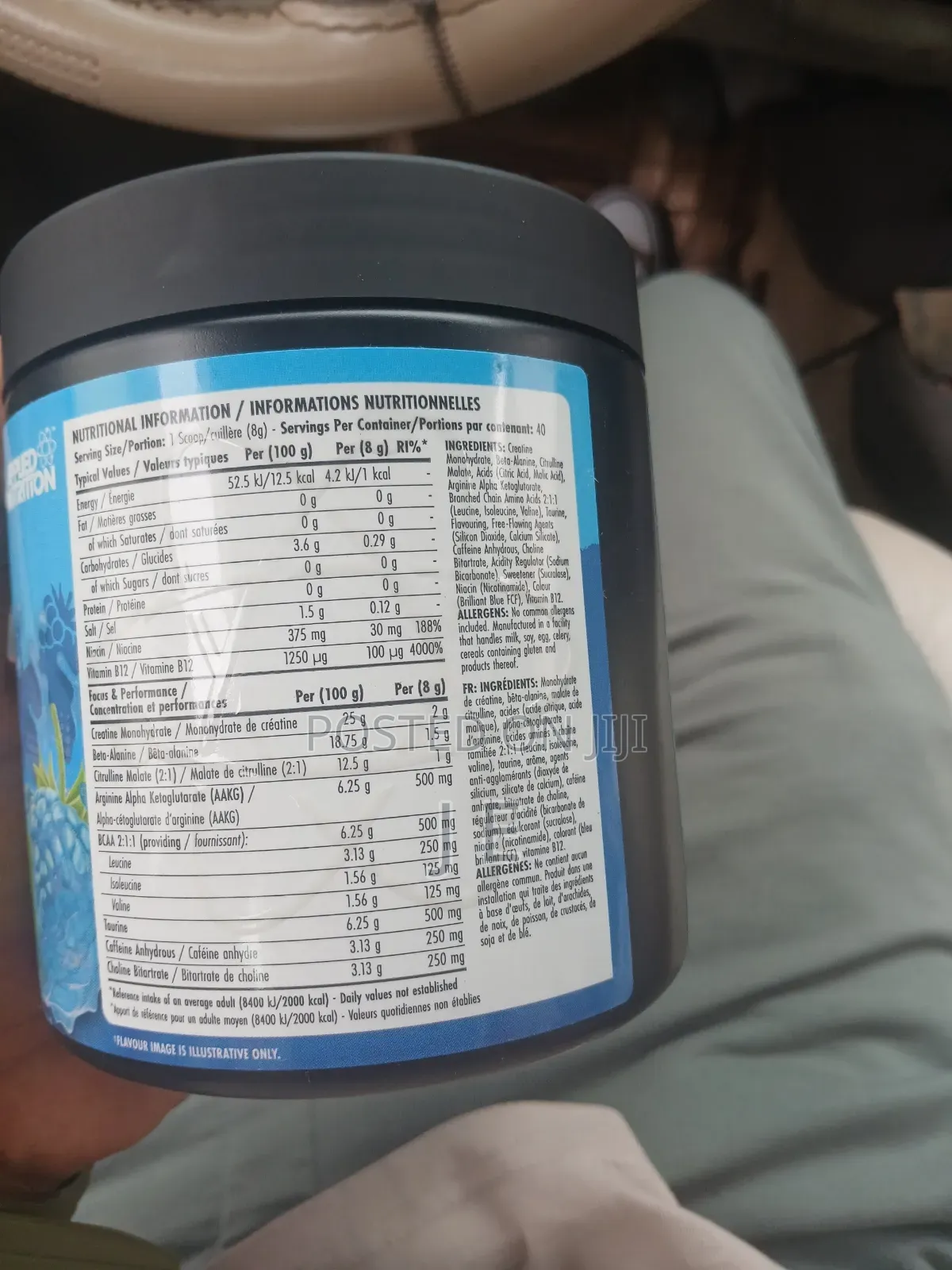 BodyFuel Pre-Workout 40 Serving