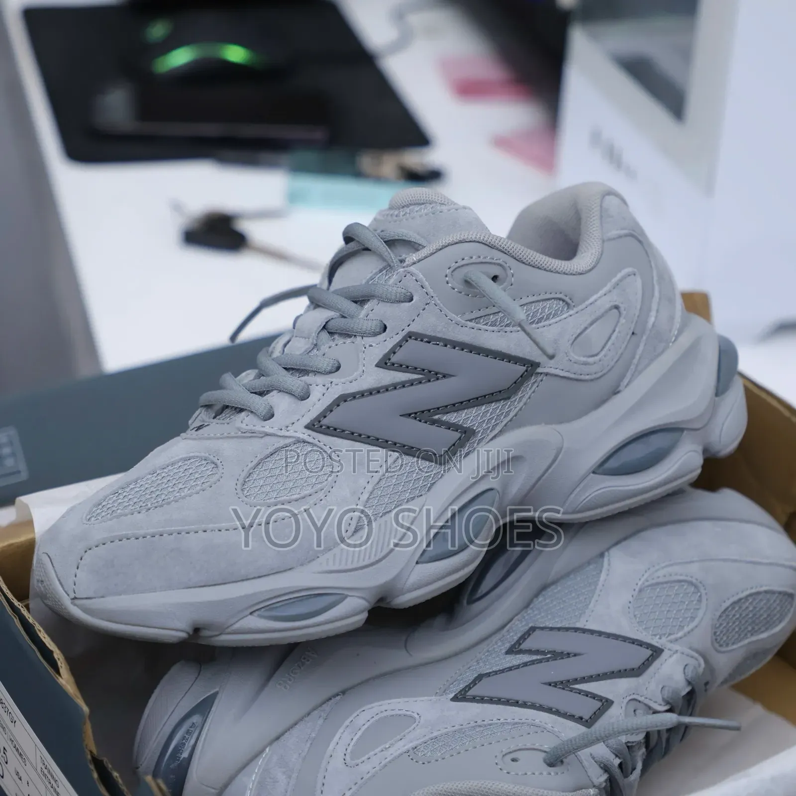New Balance 9837 Cool Gray Unisex Fashion Sneaker