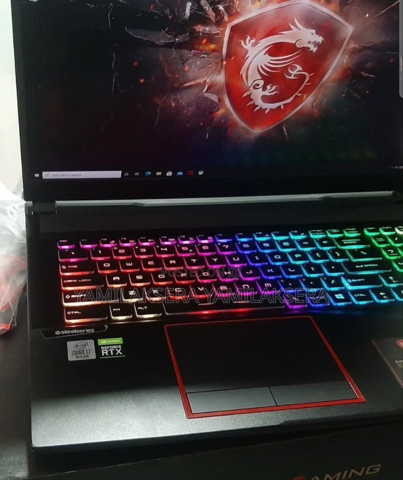 New Laptop MSI 16GB Intel Core i7 SSD 512GB