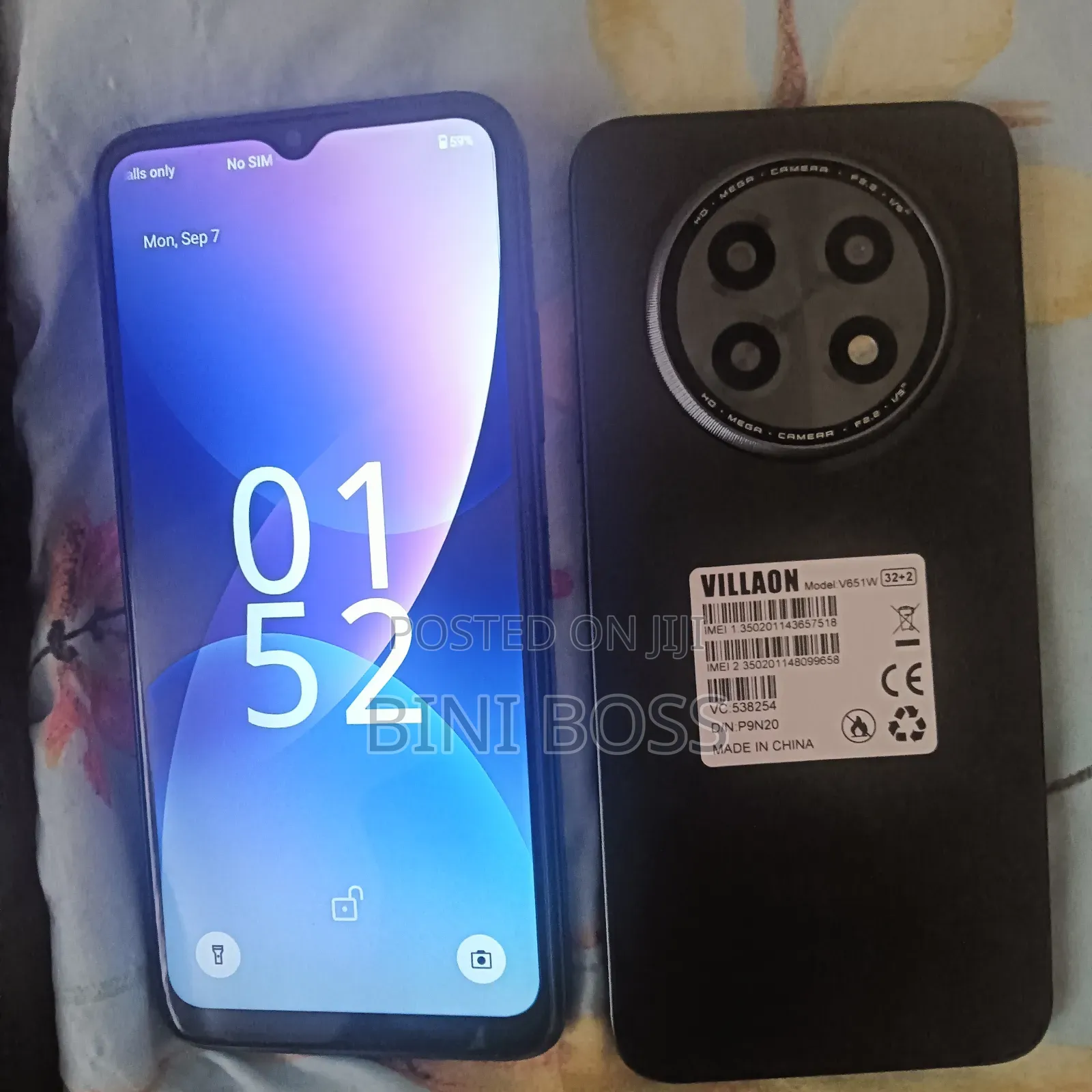 New Villaon V40s 32 GB Black