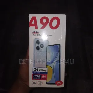 New Itel A90 64 GB Black