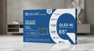 Galaxy 55q80g Smart TV! Enjoy Stunning 4k Uhd Picture Quality, Qled