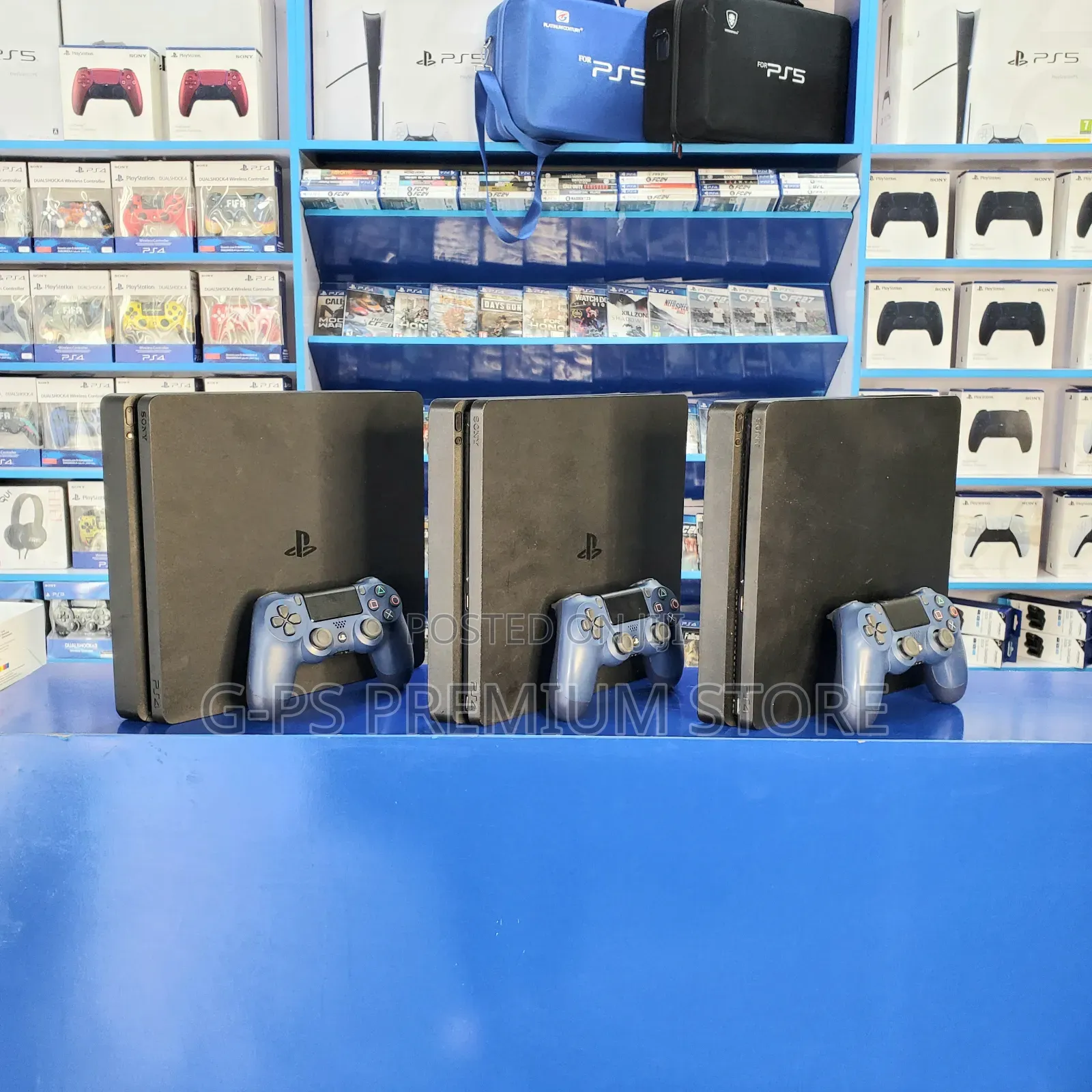 PS4 Slim Jailbreak & Updated – Dubai Used + 13 Games