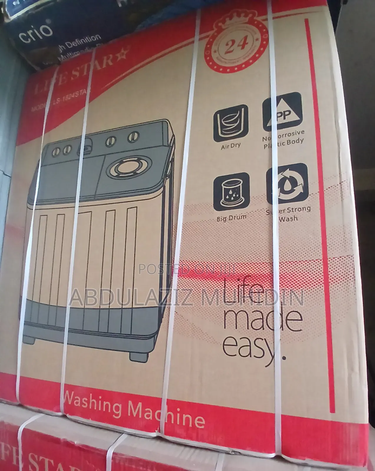 Life Star 18kg Best Washing Machine