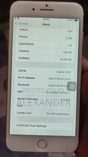 Apple iPhone 7 Plus 128 GB Gold