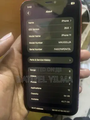 Apple iPhone 11 64 GB Red