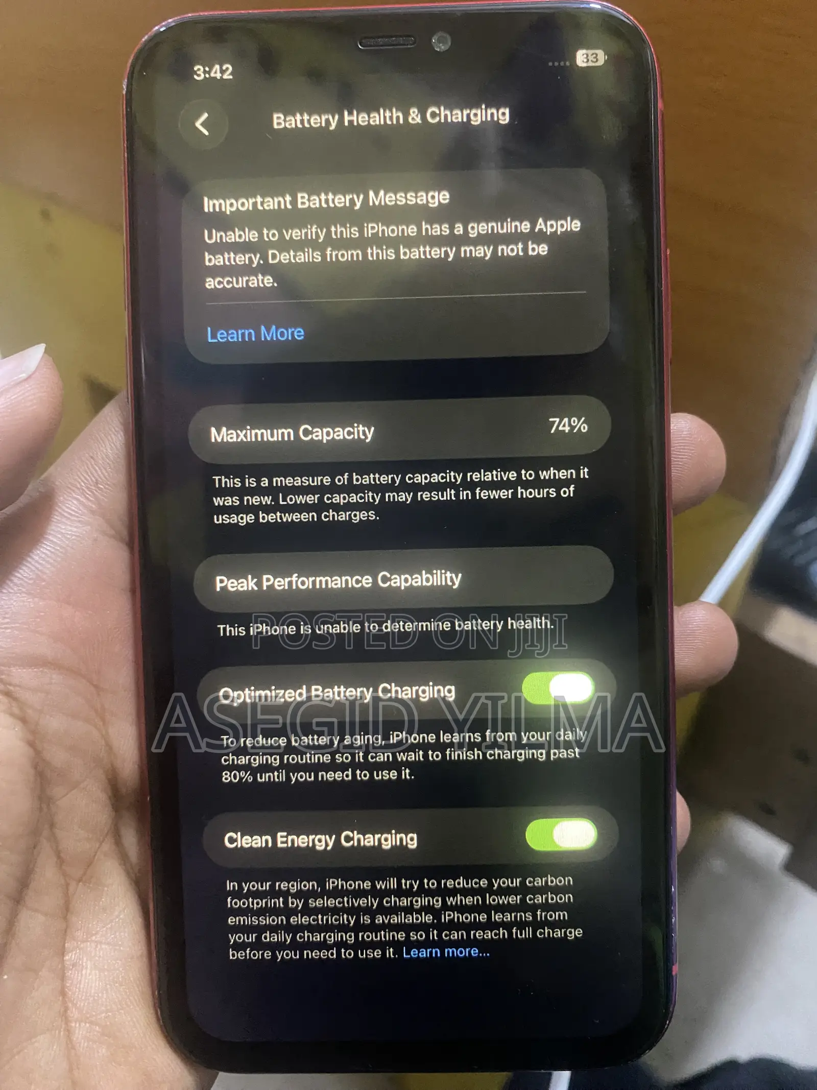 Apple iPhone 11 64 GB Red
