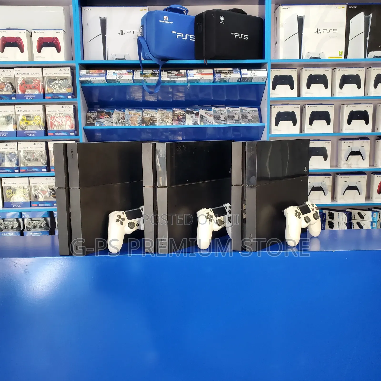 PlayStation 4 Fat Jailbreak & Updated – Dubai Used + 13 Games