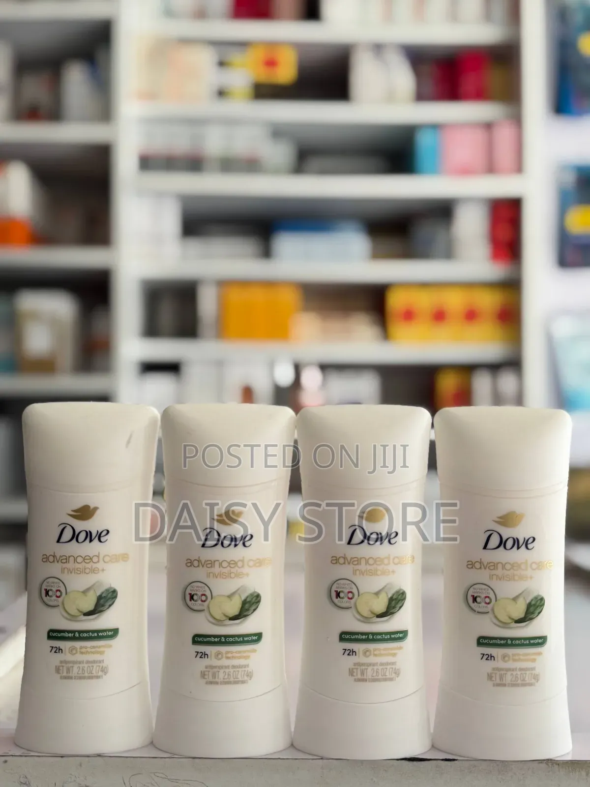 Dove Advanced Care Invisible+ Antiperspirant Stick (74g)