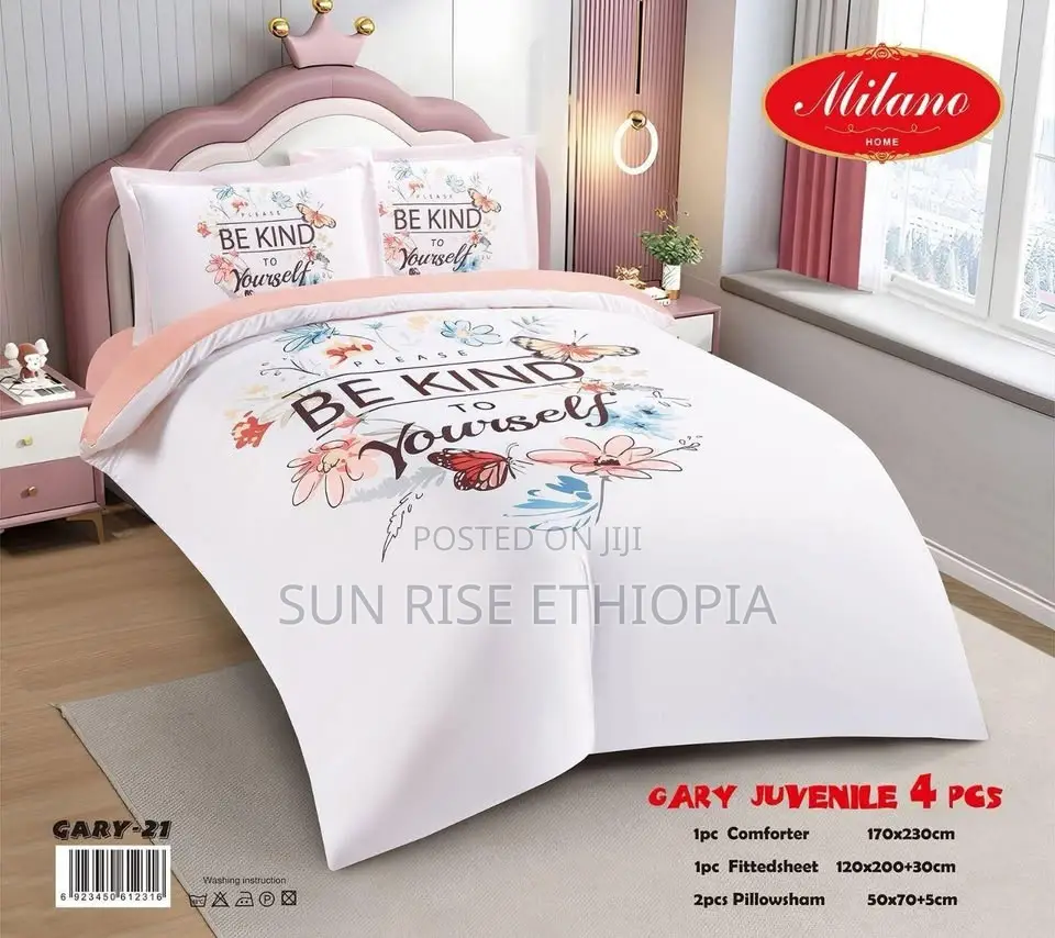 Milano Comforter for Kids -Gary Juvenile 4 PCs Set