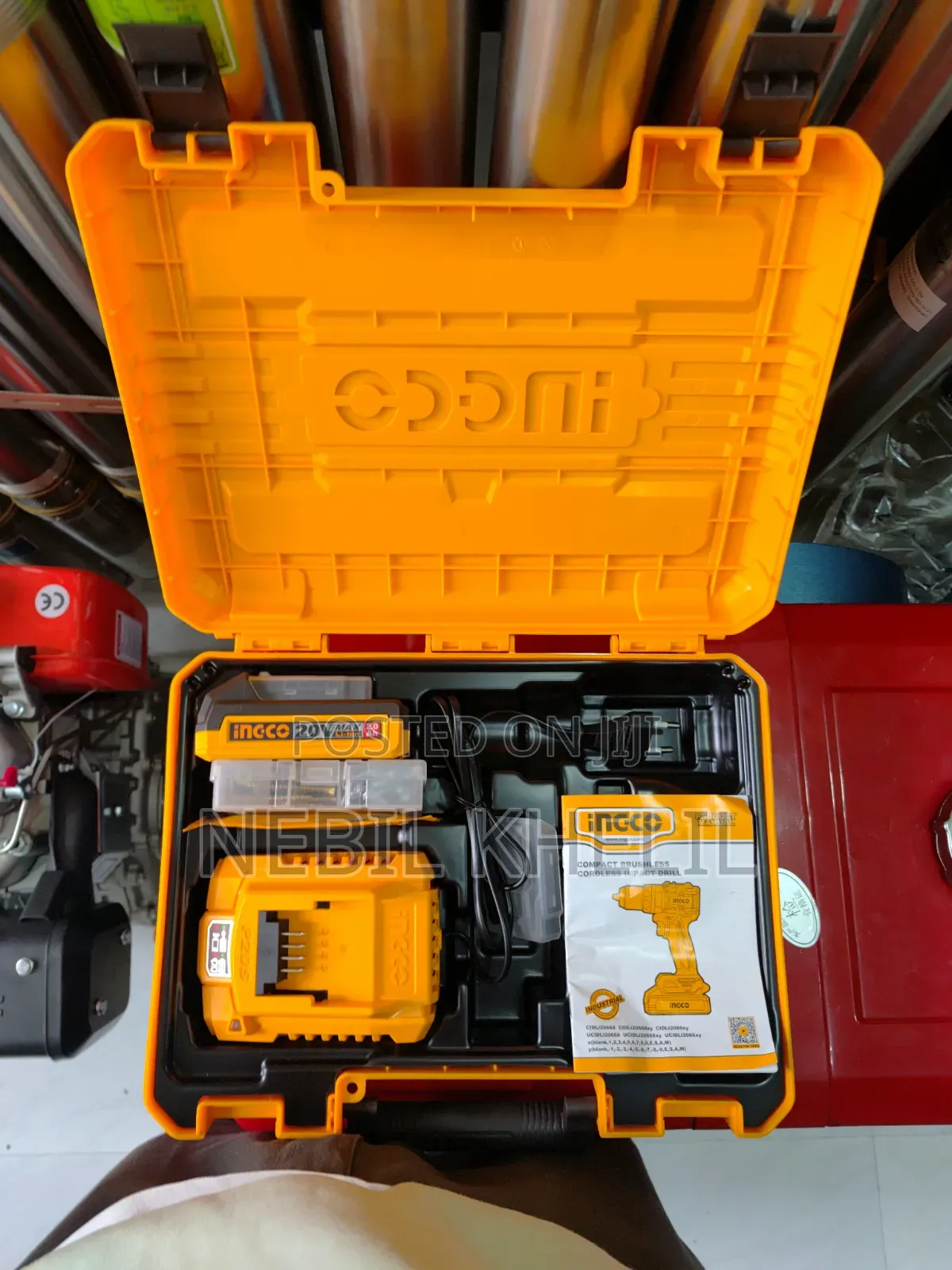 INGCO Compact Brushless Cordless Impact Drill