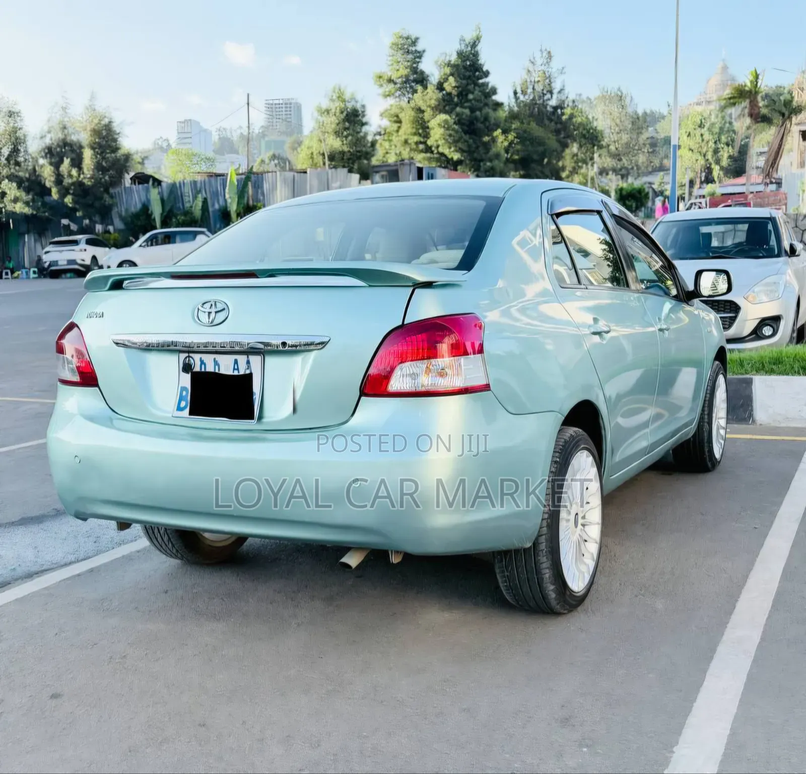 Toyota Yaris 2008 Green