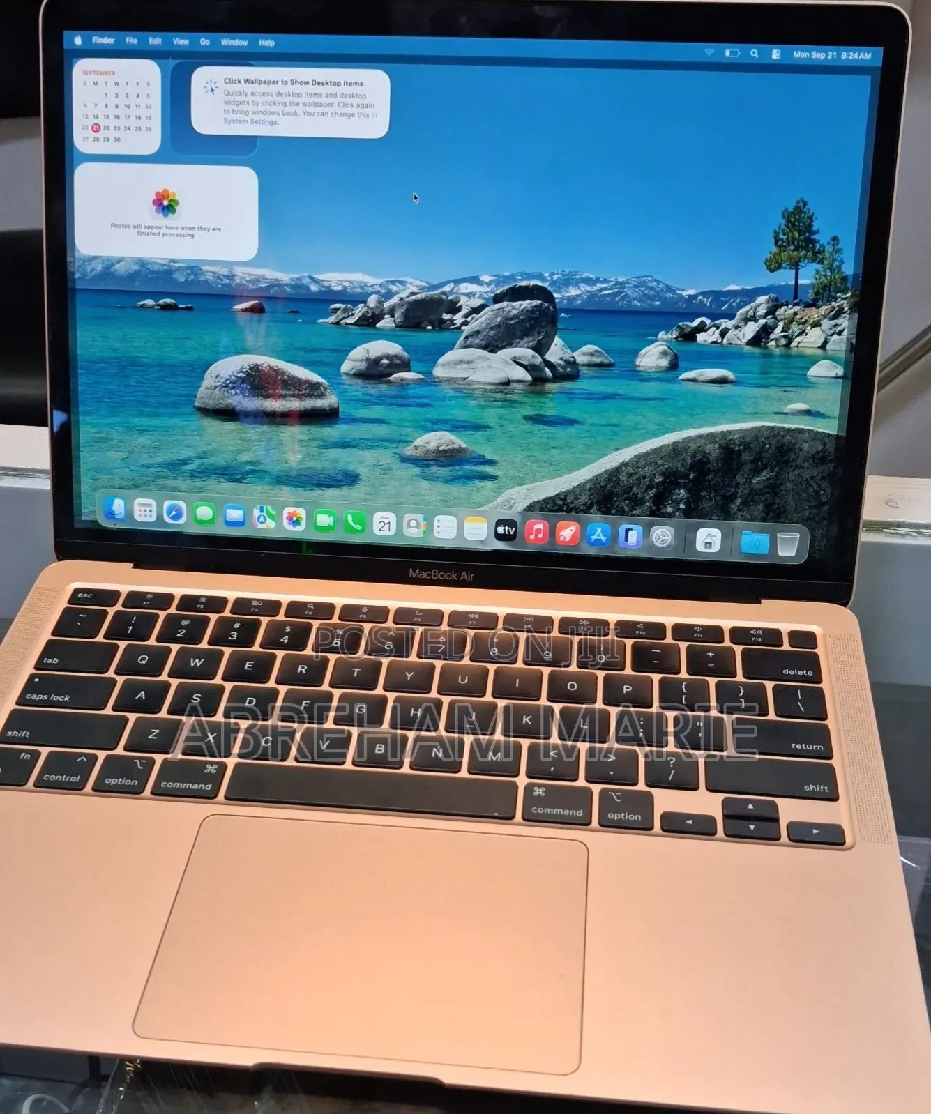 New Laptop Apple MacBook Air 2020 M1 8GB Apple M1 SSD 512GB