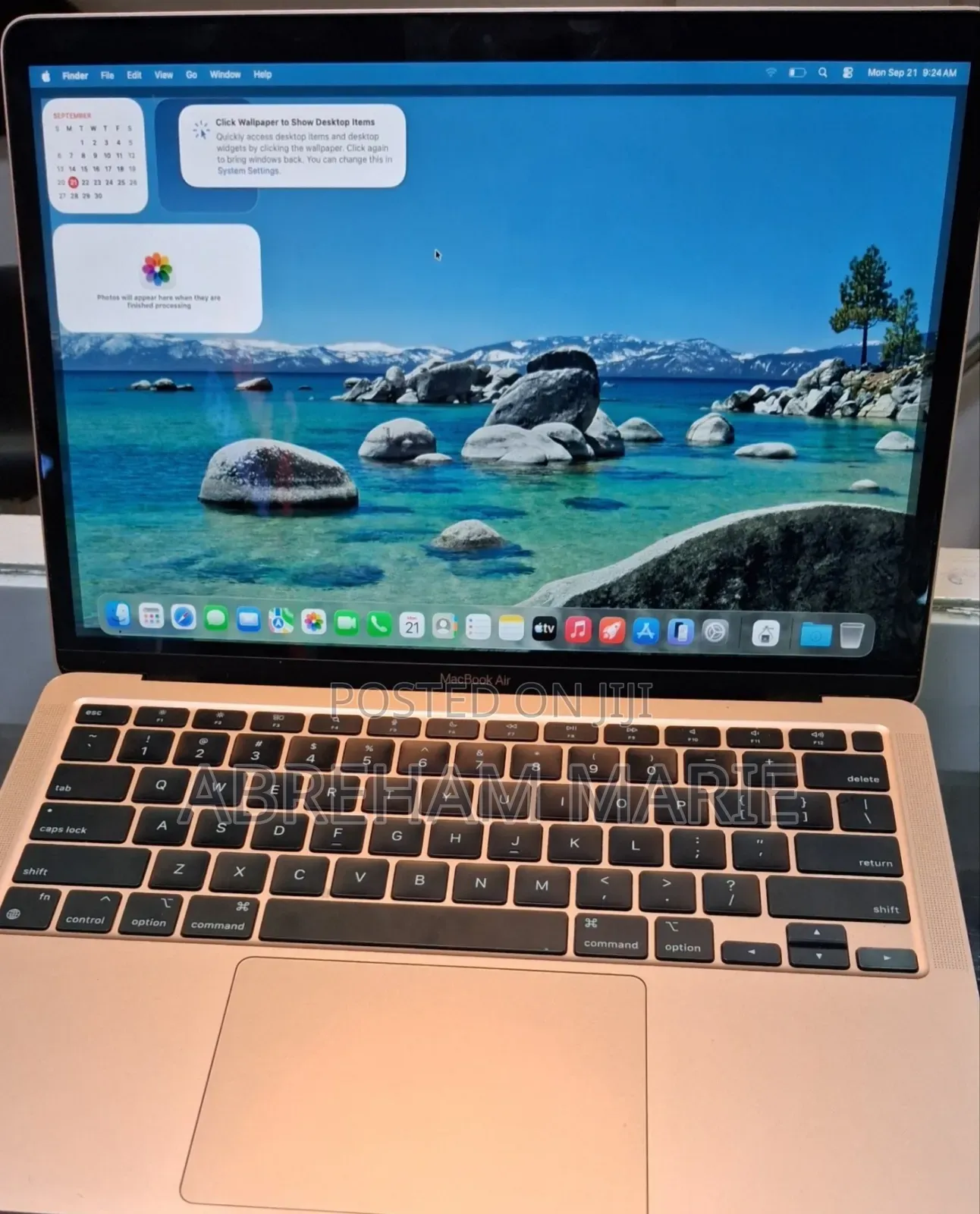 New Laptop Apple MacBook Air 2020 M1 8GB Apple M1 SSD 512GB