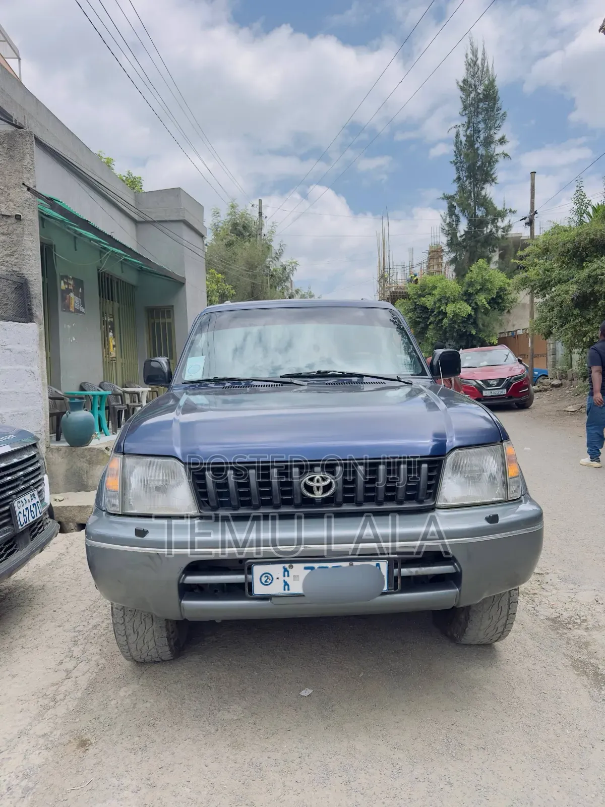 Toyota Land Cruiser 90 1997 Blue