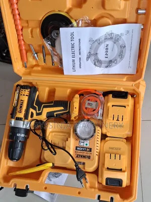 DEWALT Cordless Drill Machine With Full Accessories