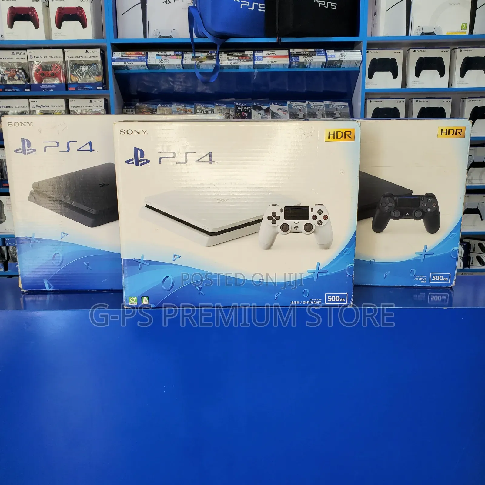 PlayStation 4 Slim Jailbreak & Updated – 2 Original Joystick