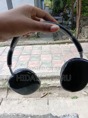 A Brand New Head Set Black Colour With Fair Price
