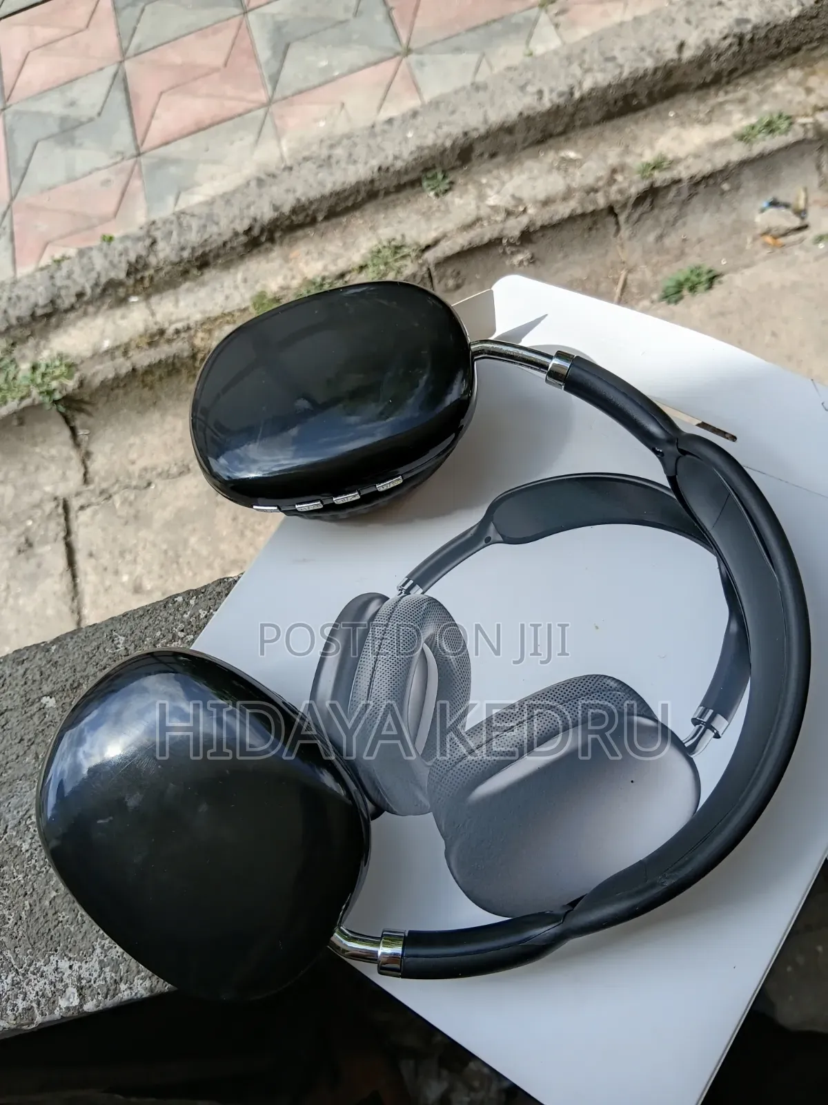 A Brand New Head Set Black Colour With Fair Price