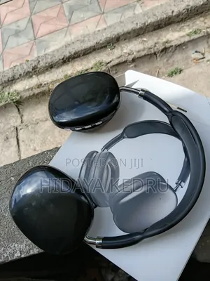 A Brand New Head Set Black Colour With Fair Price