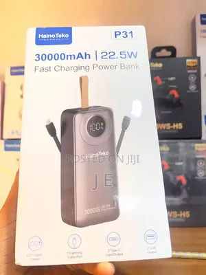 HainoTeko P31 30000mAh 22.5W Fast Charging Power Bank