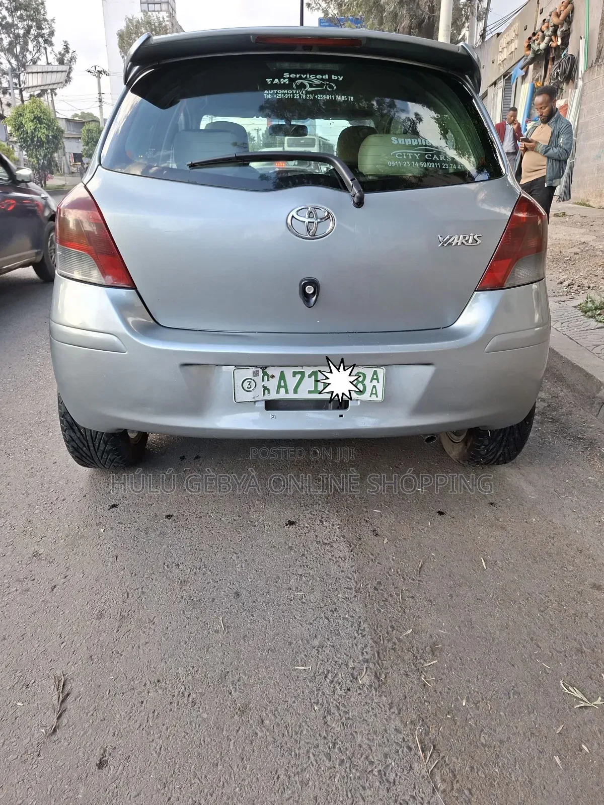Toyota Yaris 2008 Silver