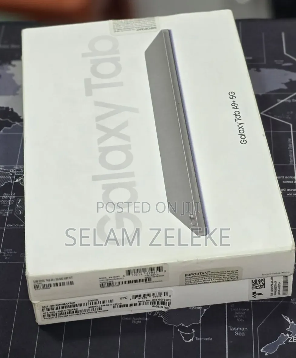 New Samsung Galaxy Tab A9+ 64 GB Black