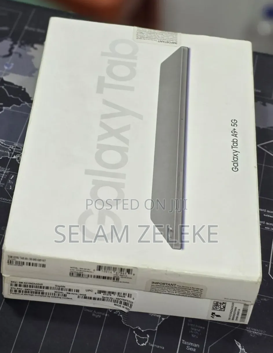 New Samsung Galaxy Tab A9+ 64 GB Black