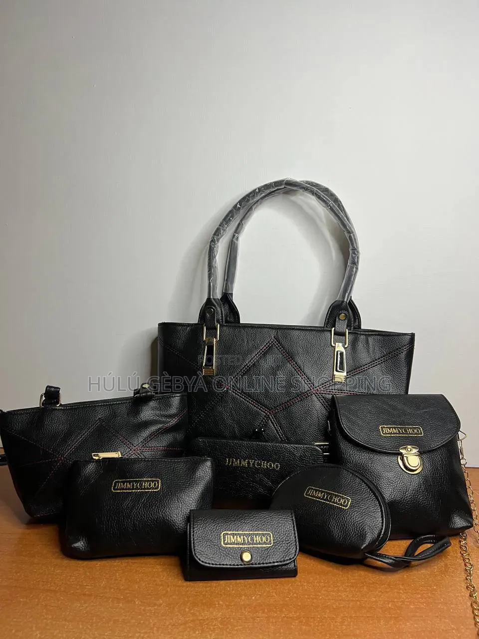 Jimmy Choo Luxury 7 in 1 Hand Bag and Wallet Set