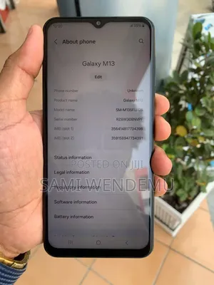 Samsung Galaxy M13 64 GB Black